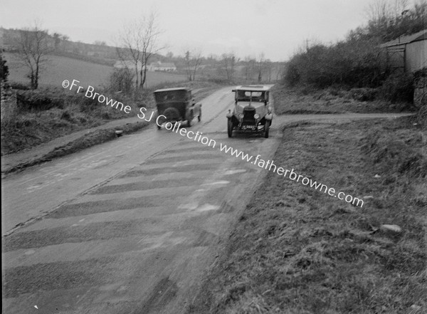 THROUGH WINDSCREEN OLD CARS